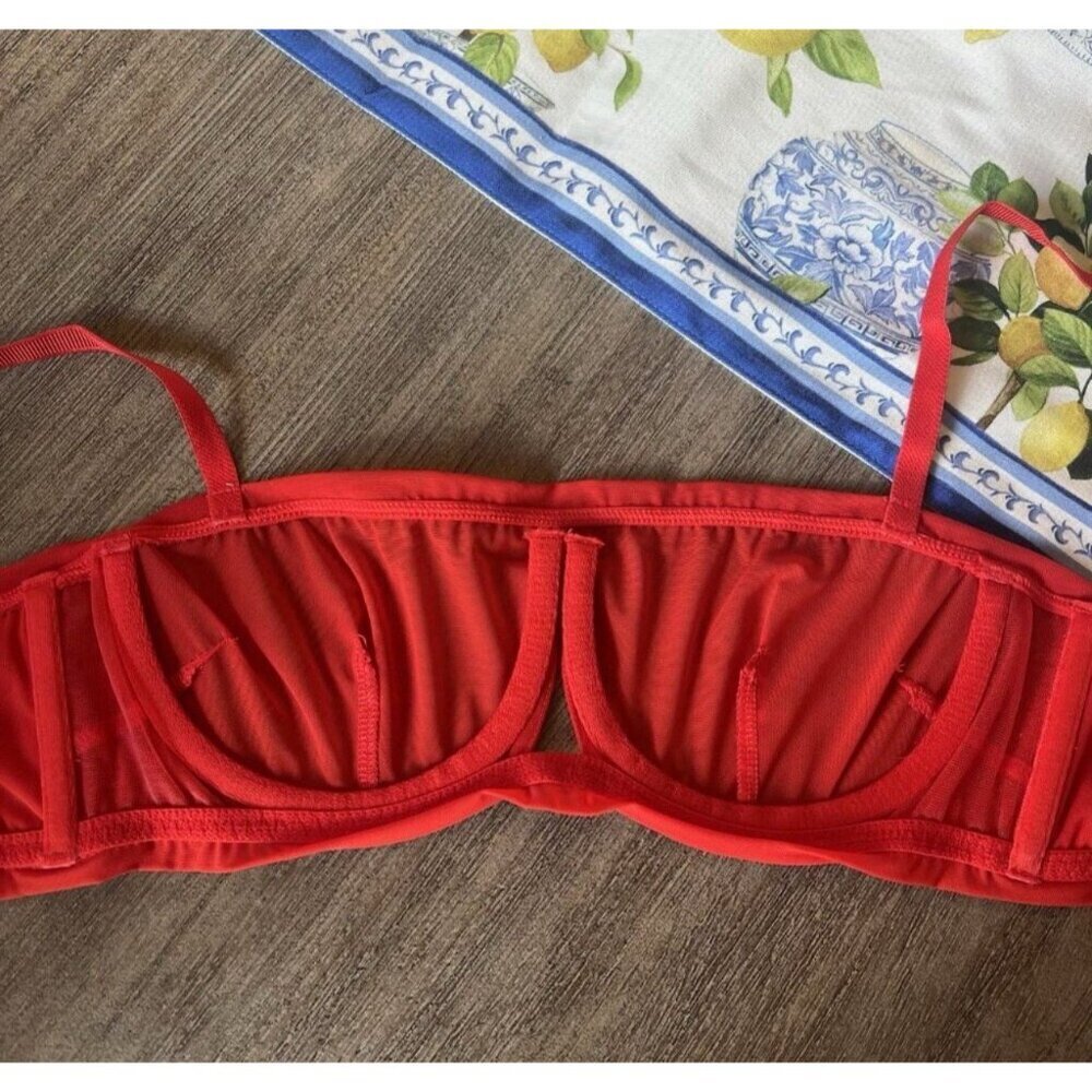 NWT We are HAH Free People Set Wired Bra Thong Panty 30-38C 30C 32C 34C 36C 38C - Picture 16 of 16